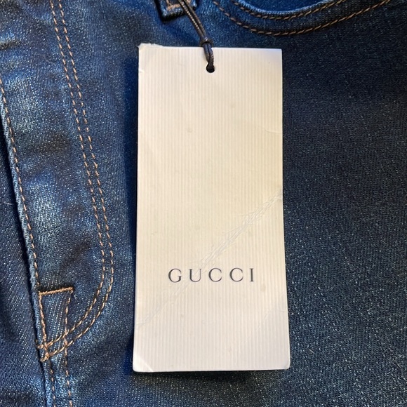 Gucci Stretch Denim Skinny Jeans - Size 26 - NWT - Picture 9 of 10